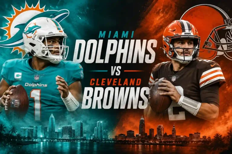 Miami Dolphins vs Cleveland Browns