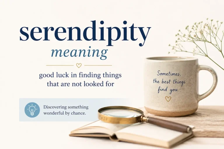 Serendipity Meaning