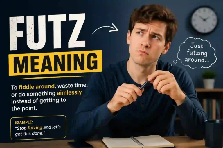 Futz Meaning