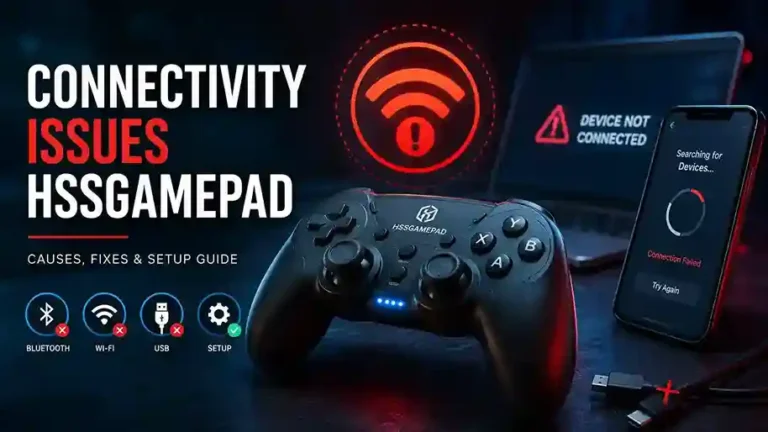 connectivity issues hssgamepad