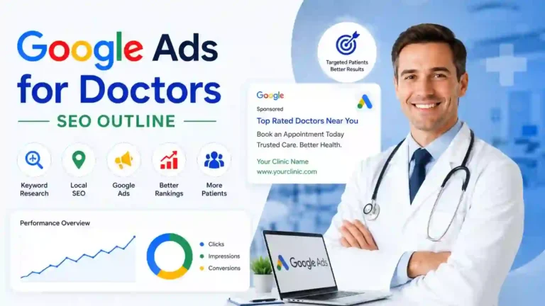 google ads for doctors seo outline