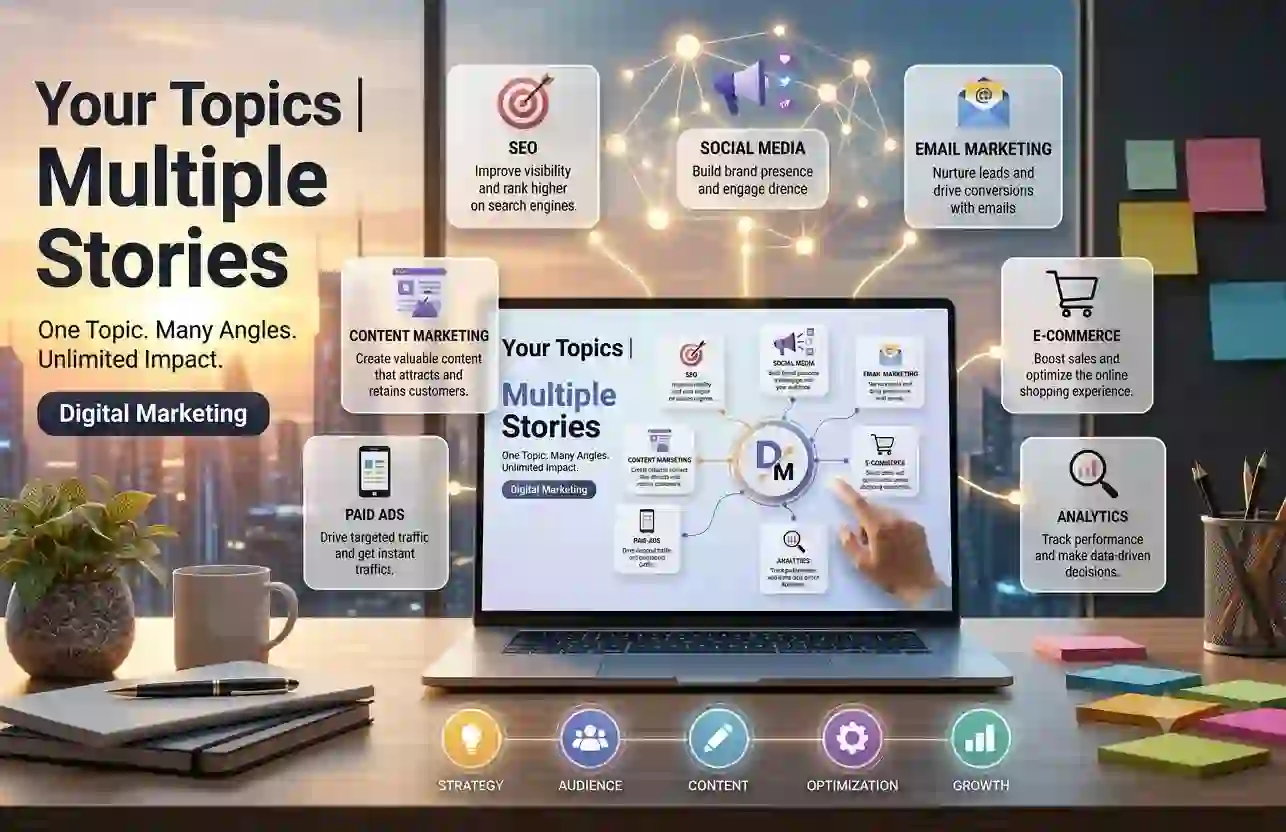 your topics multiple stories