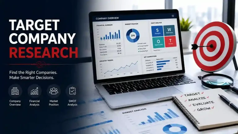 target company research